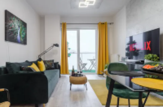 Lumina stylish apart near Atlas Arena