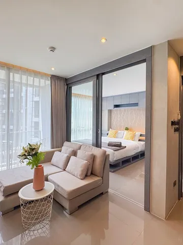 รูปภาพของที่น่าตื่นตาตื่นใจ 1 ห้องนอนกมลาซิตี้เกท,3 สระ,โคเวิร์คกิ้ง