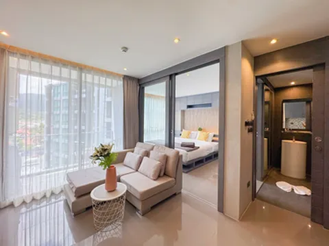 รูปภาพของที่น่าตื่นตาตื่นใจ 1 ห้องนอนกมลาซิตี้เกท,3 สระ,โคเวิร์คกิ้ง