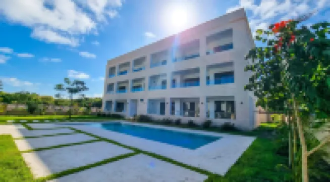 Nana's boho BeachfrontVilla w/Ac&pool
