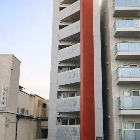 [Asakusa/Skytree/Ueno] 45 m / Skytree view / 9-minute walk to Senso-ji Temple and train station