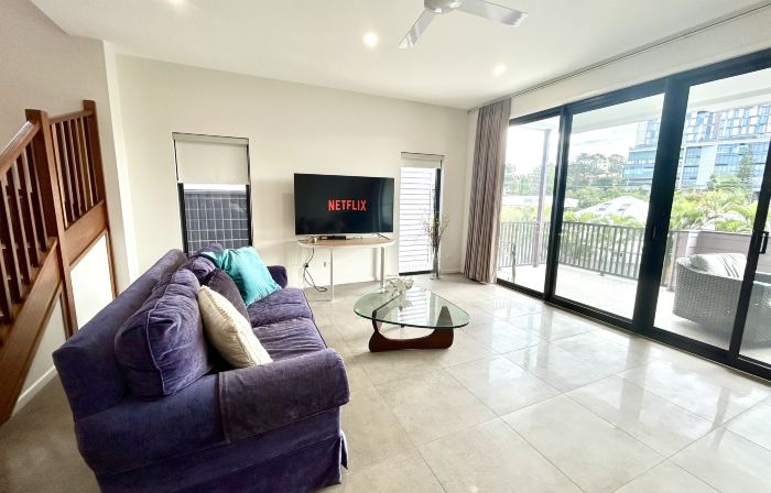 Brand new 4-bedroom duplex apartment with central air conditioning