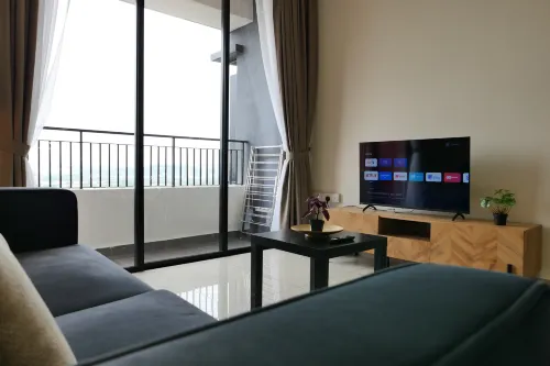 Cozy D' Aman Puchong 8 pax with Pool & Gym- 3BR by BeeStay - 2 stjerner