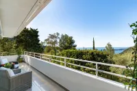 Sunny Seabreeze Villa, Eze, pool close to Monaco