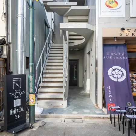[New OPEN] Asakusa Temple! 20 seconds to Raimen / Hinoki bath · Simmons / Maximum capacity 8 people