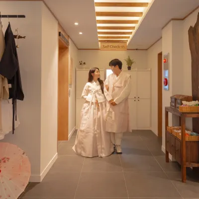 Maison de OnU Hotel Jeonju Hanok Village โรงแรมใกล้สถานีรถไฟโซนจู