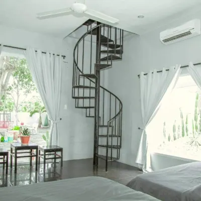 Evergreen Tree Homestay 鄰近Hon Rom海滩的酒店