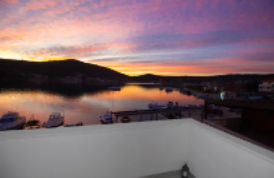 Seafront villa Kupinica with private indoor Pool