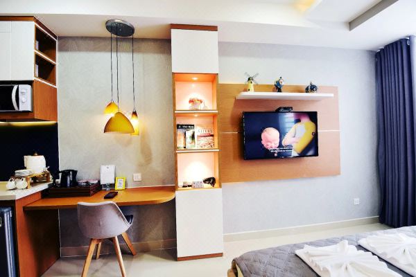 Mike's Apartment near Center in HCMC - Free Pool, Gym(Chung cư Rivergate)_2