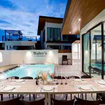Walter 's House Pool Villa Dining/Meeting Rooms