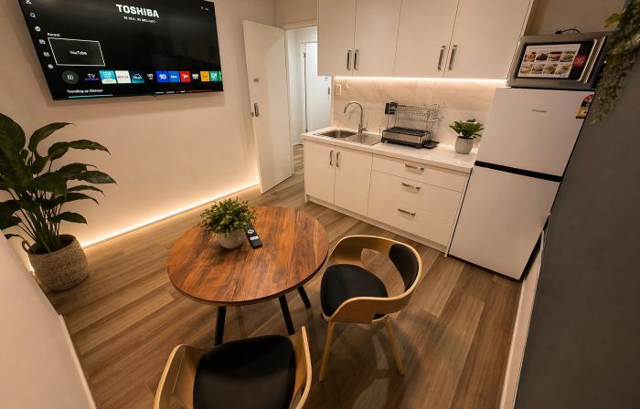 Guest Favourite Luxury Studio Apartment | Great Location with Free Private Secured Parking