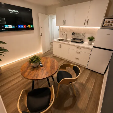 Guest Favourite Luxury Studio Apartment | Great Location with Free Private Secured Parking