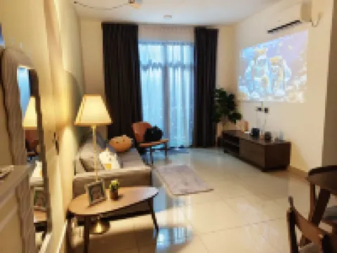Desaru Meow Cat Theme 3BR HF[8pax] 2 Cpark+Netflix