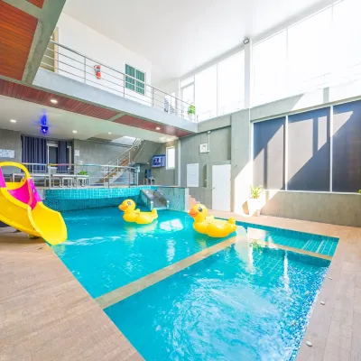 Glass House B4 Pool Villa Hotels near Kombat Group Thailand