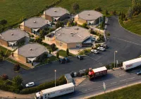 Mâcon Nord Hôtel - Parkplatz