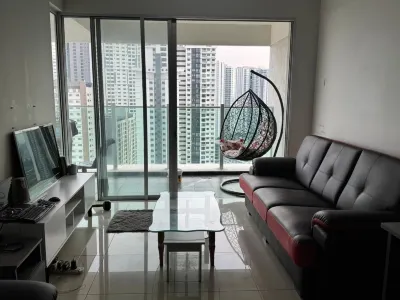 Maxim City Lights, Balcony, 28th Floor City View Hotel a Sentul Pasar