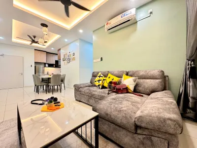 Decozy7.0 Ipoh Town Condo(12pax) Hotels in 