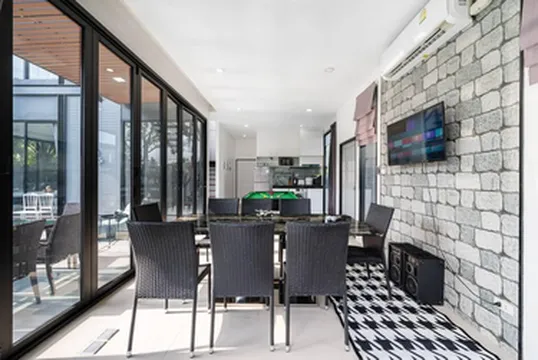 รูปภาพของเอเอ็นบี ล็อฟท์1 พูลวิลล่า 3 ห้องนอน 3 ห้องน้ำ ใกล้หาดจอมเทียน