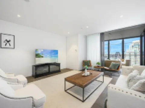 Seaside CBD/Luxury 3 bedrooms/6 people/2 parking spaces/Unbeatable view/Convenient transportation Hotels in Barangaroo