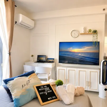 10 Mins to Mactan-Cebu Airport  • ZeeCloud Suites with Sea & City View Balcony