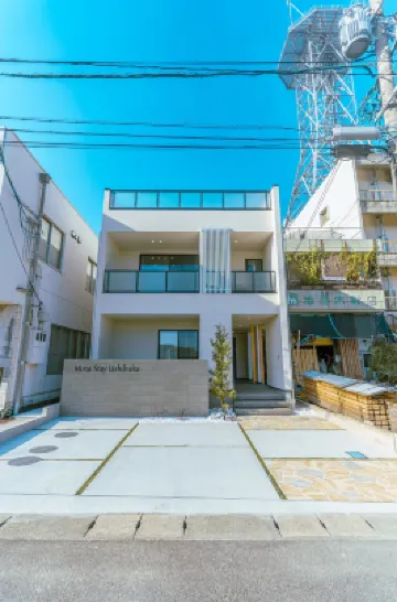 未來住宿·牛深 | Terrace｜BBQ・SAUNA完備｜3寢室｜駐車場付
