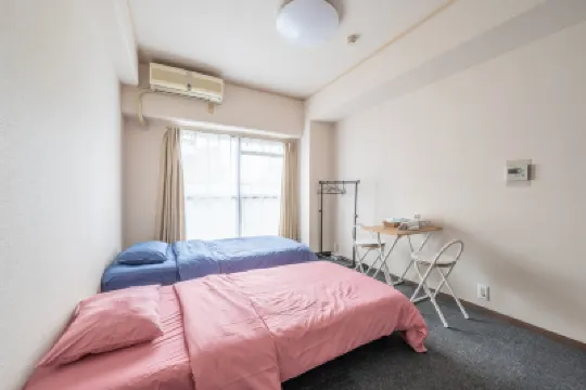 Near Matsuyamachi Station! 3-minute walk/2 single beds/Friends and couples 鄰近九之助橋的酒店