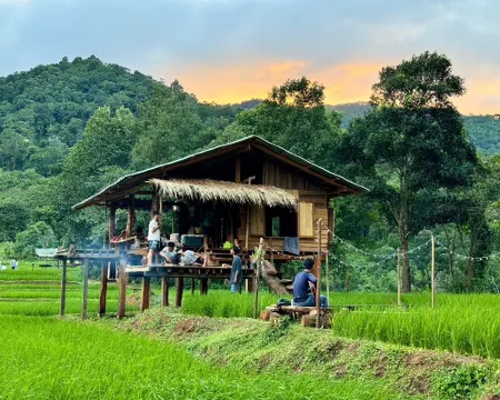 นาขั้นบันได ปางมะโอ แฮโอะบิ โรงแรมในอำเภอ สะเมิง