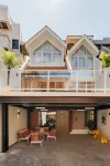 Modern Nordic-style 5-bedroom villa in Sukhumvit, downtown Bangkok - Villas