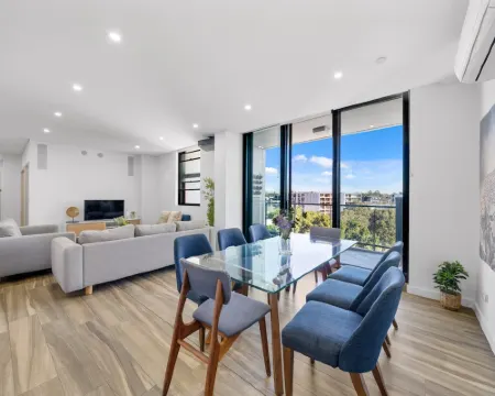 Prime 3BR Apt(Parking)/ICC/DarlingHarbour-10 mins 歐緹莫酒店