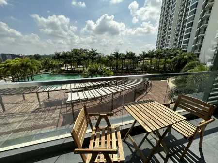 Green Haven Three-Bedroom Отели рядом с достопримечательностью «Mosque Tanjung Puteri Resort»