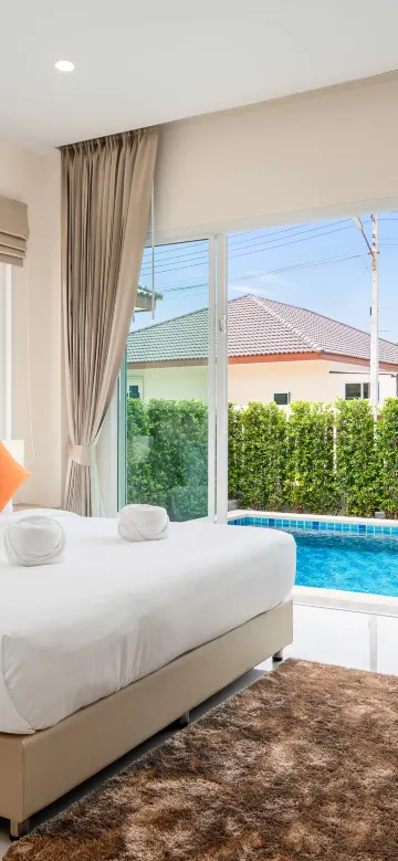 วิลล่าลักซ์ชัวรี่พร้อมสระว่ายน้ำ