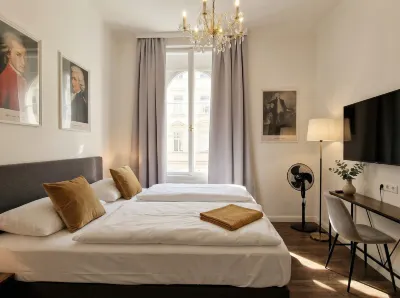 Pension Mozart - Vienna Center, Self Check-in ミュージアムスクアティア周辺のホテル