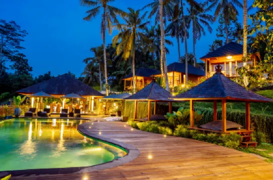 Taman Swarga Villa Resort & Spa Sidemen Hotels near Black Sand Beach