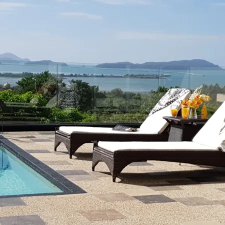 Aislinn SeaView Villa in Nature  - Luxury Private Pool