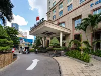 Manor Studio near CBD, 2 Twin Beds view Landmark81 ヒムラム バ ソン ゴルフ練習場周辺のホテル