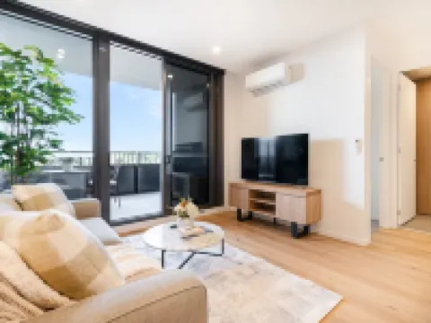 Stylish 1BR Apt in Ivanhoe with Free Parking Hoteles en Ivanhoe