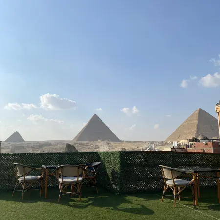 Narmer Pyramids View