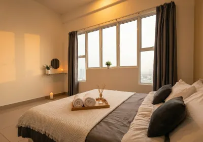 Melaka Seaview 2BR Netflix WiFi 4pax 존커스트리트 호텔