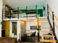 Forest-Themed Duplex Loft Near the Beach Hotels near Algiros