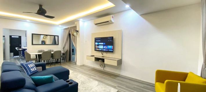 Spacious Cozy 4BR Family Haven I Seberang Jaya by Jovial Hotéis em Perai