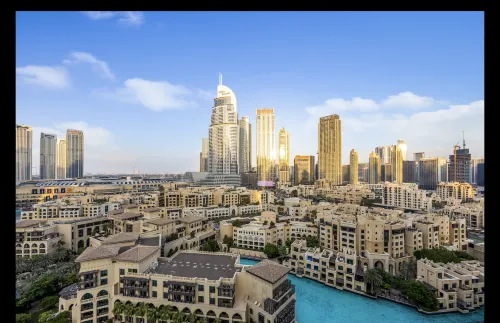 Durrani Homes - Lumina Grand 3BR with Burj khalifa and Fountain Views