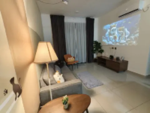 Desaru Meow Cat Theme 3BR HF[8pax] 2 Cpark+Netflix