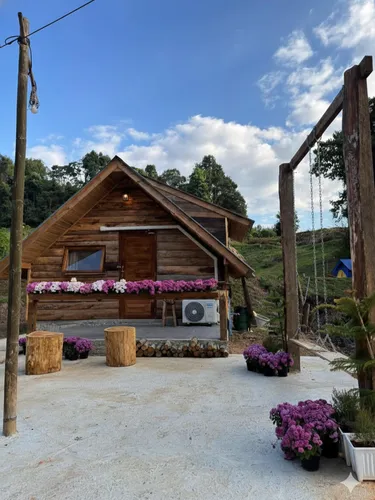 รูปภาพของA-Frame House บ้านเอเฟรม แดลอร์ปู