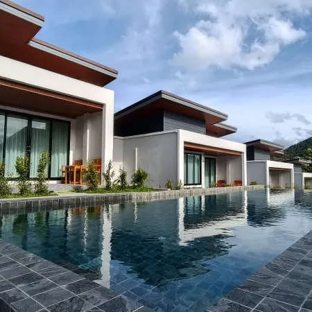 Green mountain view villas Koh Samui
