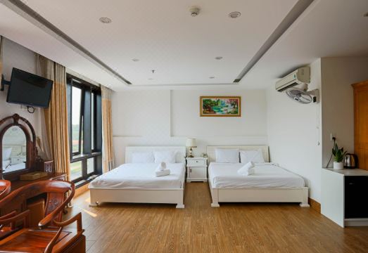 SeaColor 호텔에서 바라본 주변 거리 또는 위치도