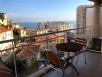 Monaco Sunshine studio, sea view close to MC beach