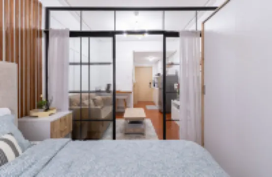 Scandinavian 1BR Condo w/ Free Parking – Trees Residences, Fairview Quezon City