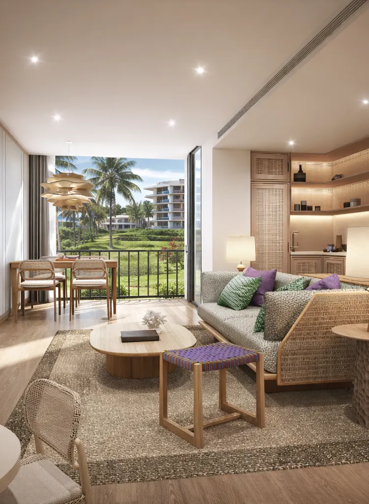 ห้องสวีท 2 ห้องนอน เตียงคิง