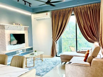 Hotspring 3 Room Suite with Theme Park View Sunway Onsen 8 to 10 pax