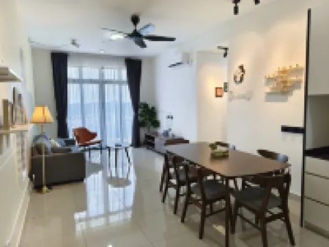 Desaru Meow Cat Theme 3BR HF[8pax] 2 Cpark+Netflix